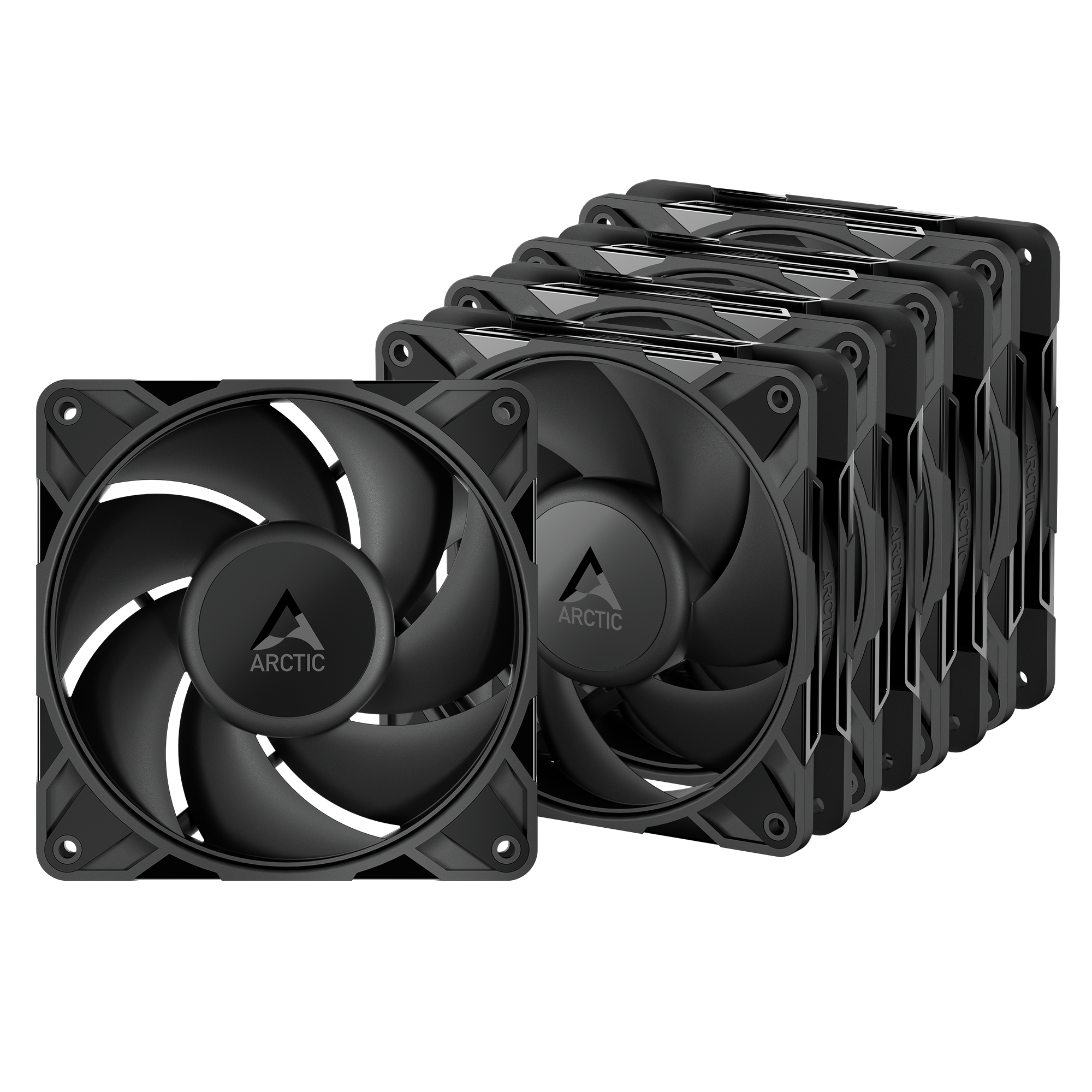 ARCTIC P12 Pro PST 120mm High Performance Case Fan (5 Pack)
