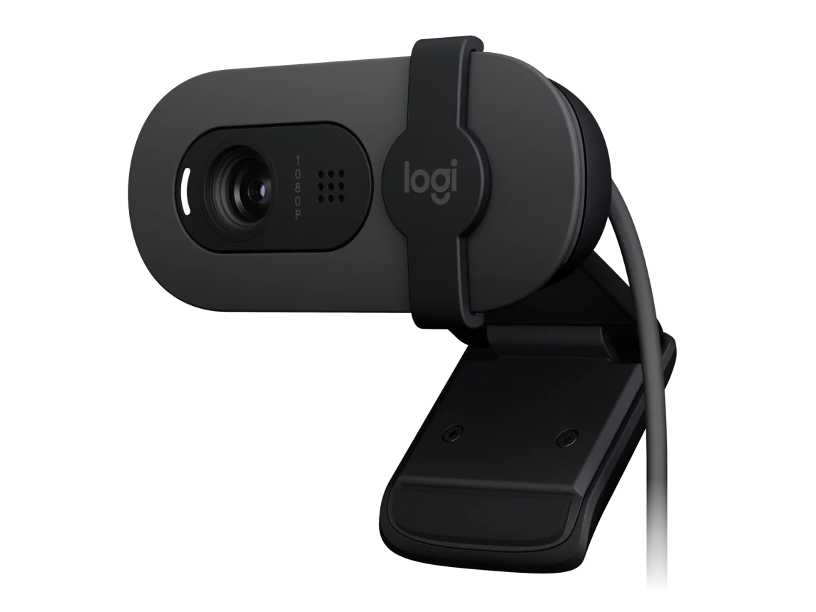 Logitech Brio 105 Full HD Business Webcam with Auto-light Balance