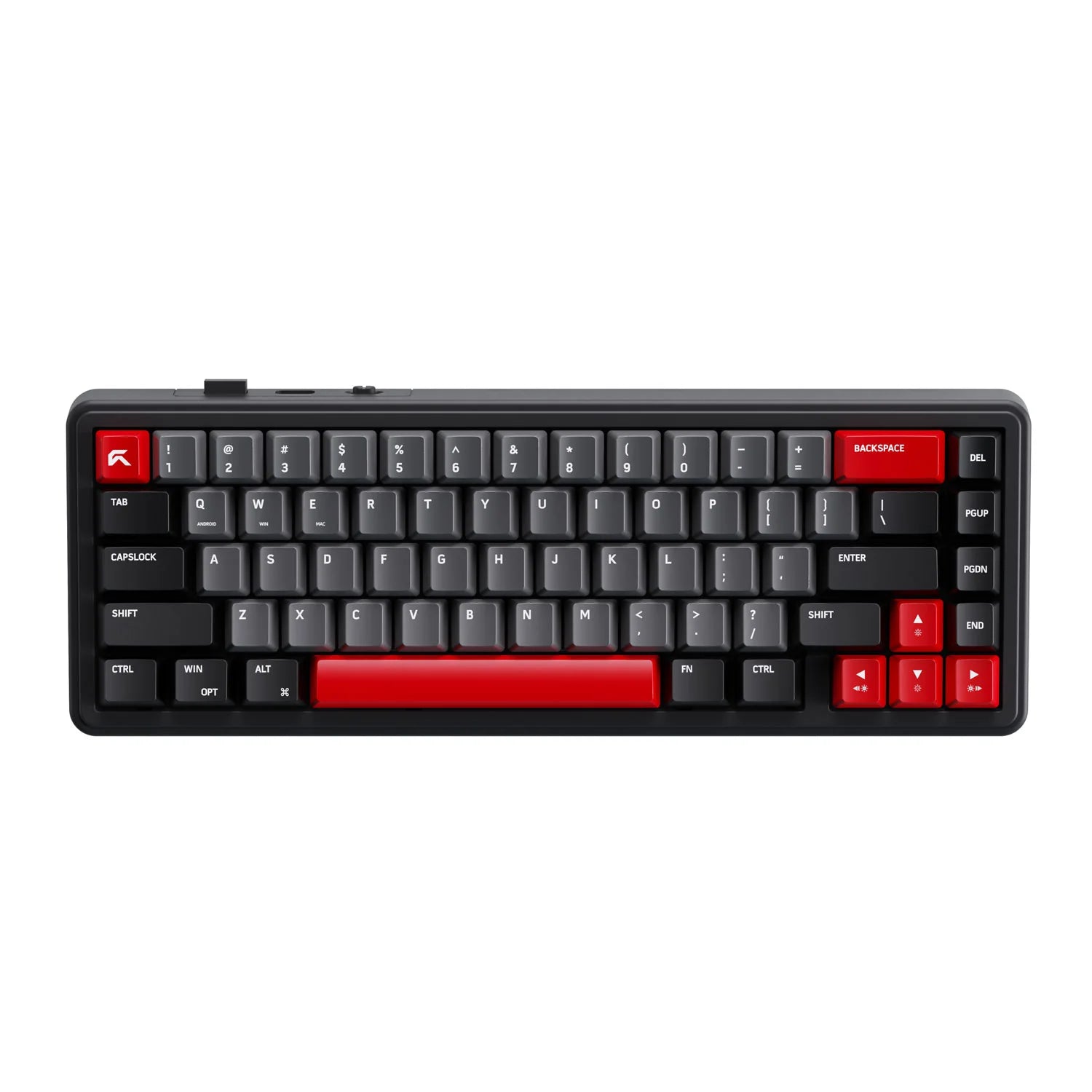 Cybeart Akula 65 Compact 65% Tri-Mode Wireless RGB Mechanical Keyboard Black