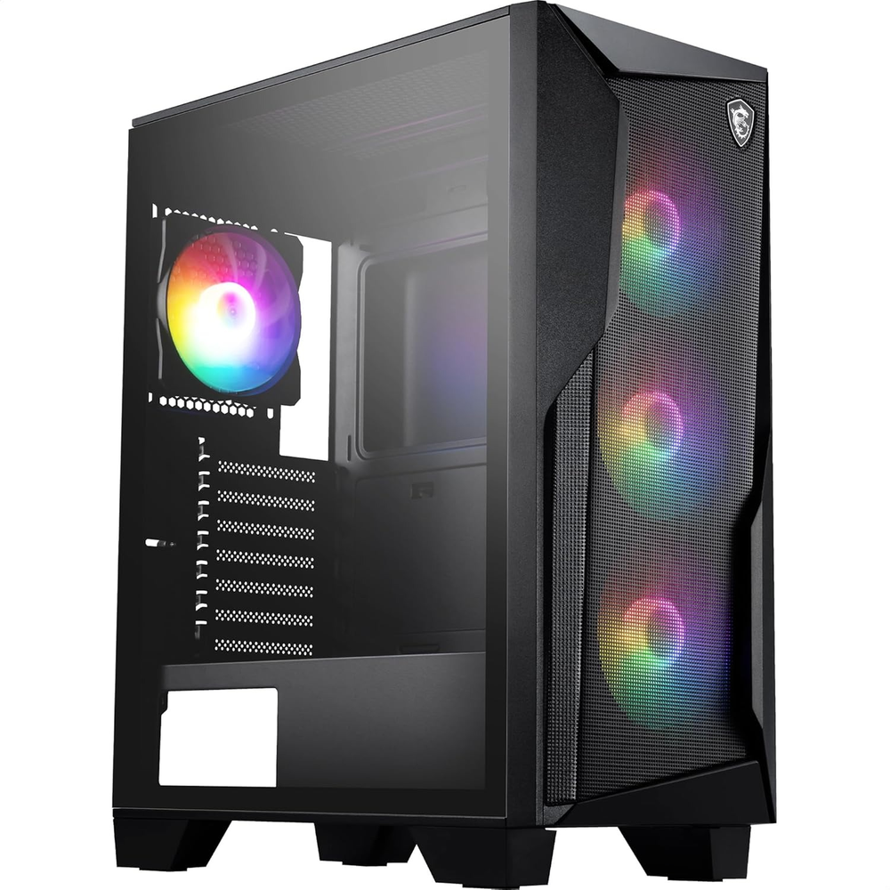MSI MAG FORGE 130A AIRFLOW Auto RGB ATX Mid Tower PC Case