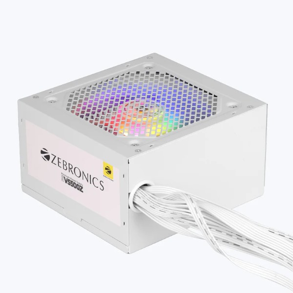 ZEBRONICS VS500Z 500W Premium Power Supply (White)