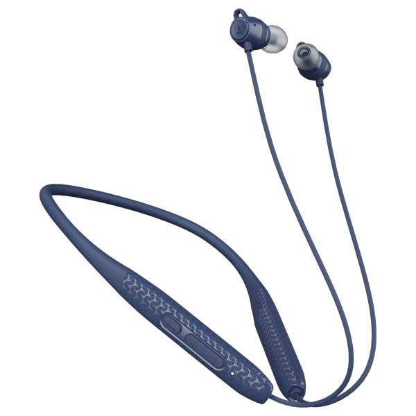 Boat Rockerz 255 Max 60HRS Battery Bluetooth Neckband (Space Blue)