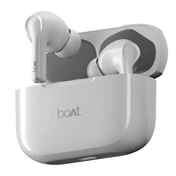 boAt Airdopes 163/161 in Ear Earbuds TWS with 40 HRS Battery (Pearl White)