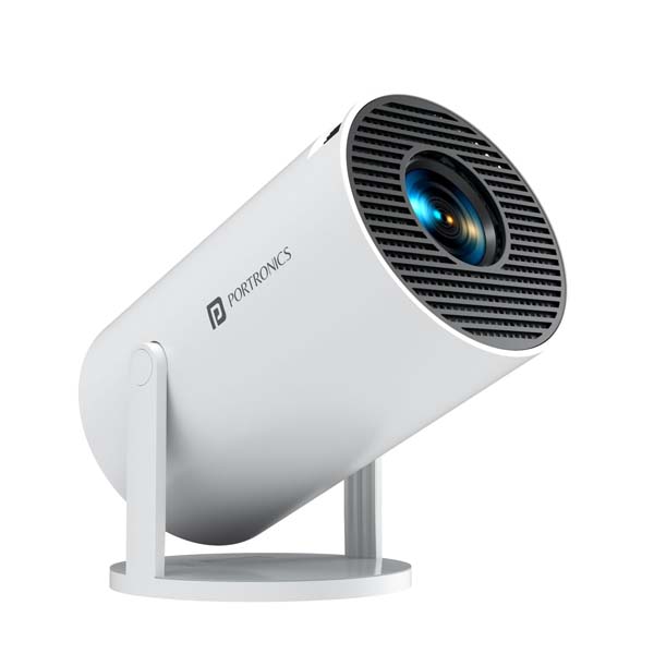 Portronics Beem 440 Smart LED Projector (White)