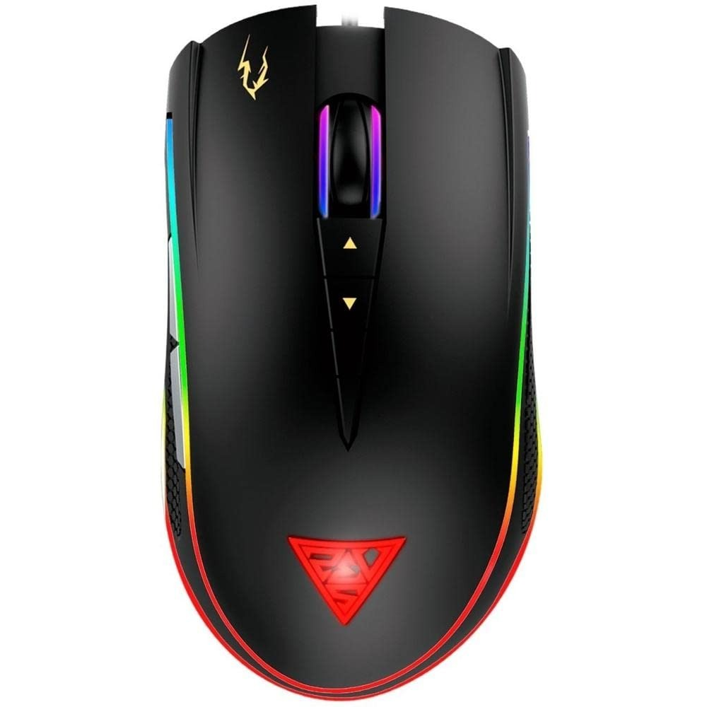 GAMDIAS ZEUS P2 RGB Gaming Mouse (16,000 DPI, 8 Programmable Buttons, 1,000 Hz, Double-Level 16.8M RGB Streaming)