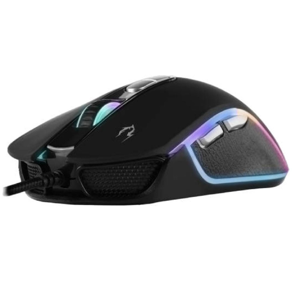 GAMDIAS ZEUS E3 RGB Gaming Mouse + NYX E1 Mouse Mat Combo (3600 DPI, 7 Buttons, RGB Breathing, Non-Slip Double-Layered Mousepad)