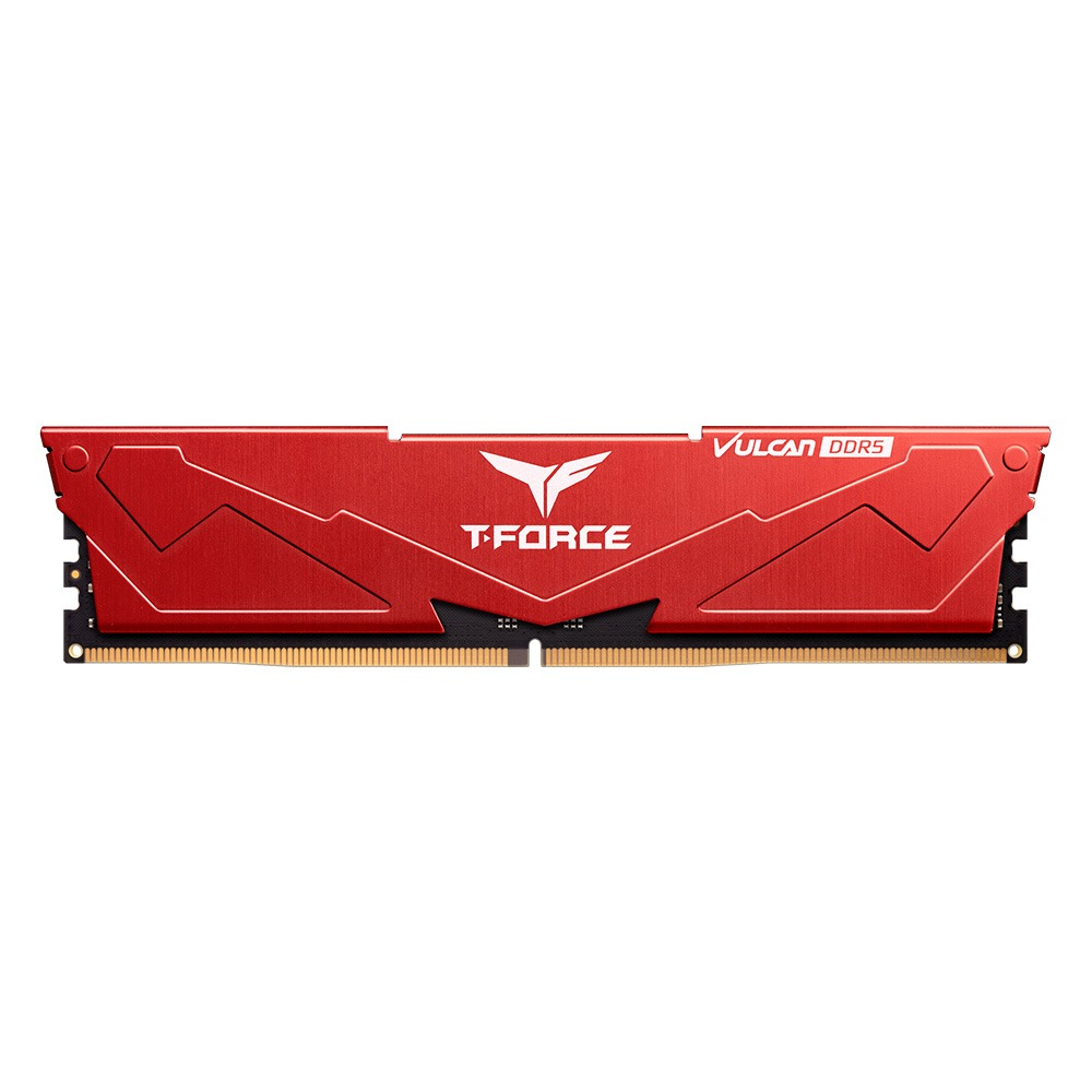 TEAMGROUP T-Force Vulcan DDR5 8GB 5200MHz CL40 Desktop RAM (Red)