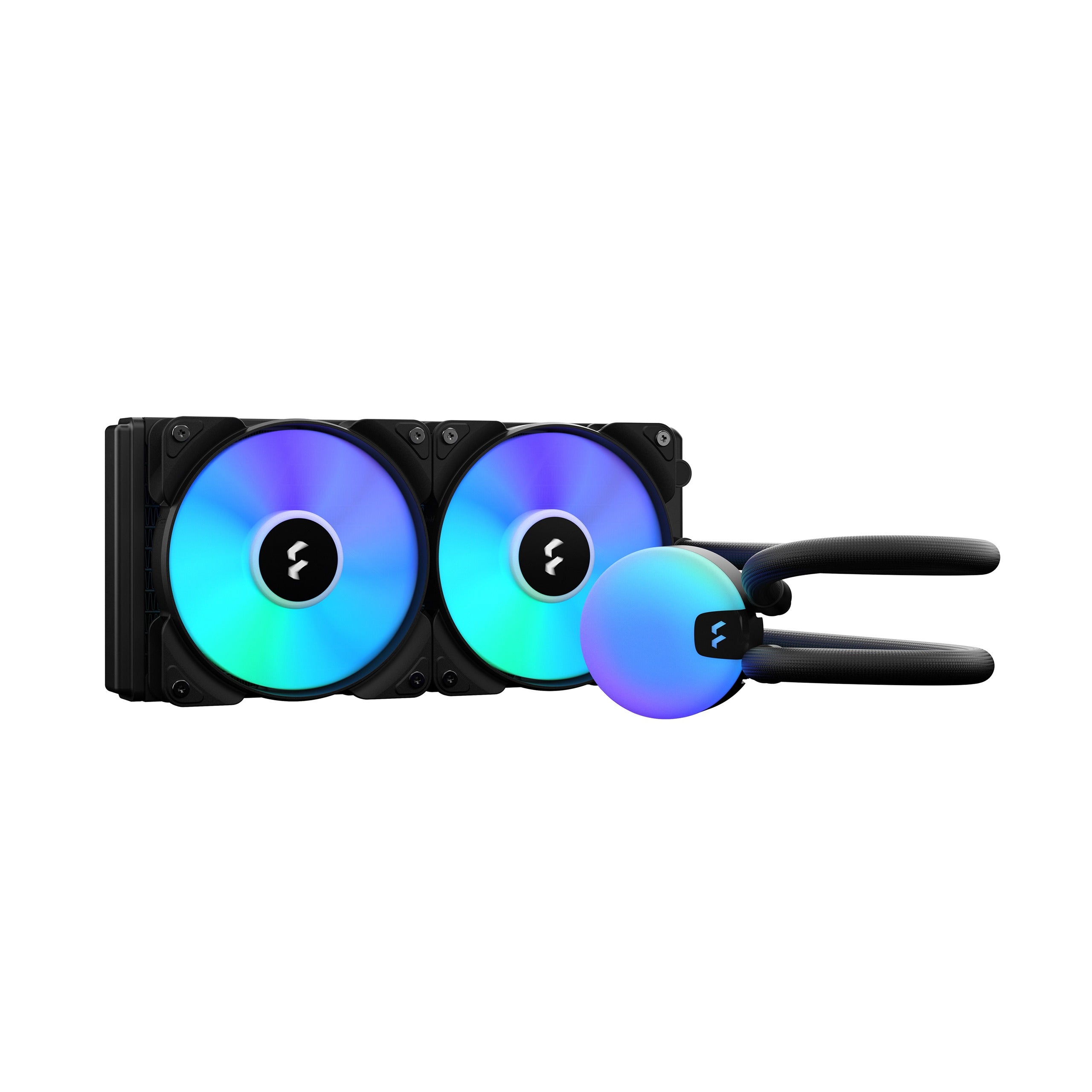 Fractal Design Lumen S24 RGB V2 240mm AIO Liquid CPU Cooler (Black)