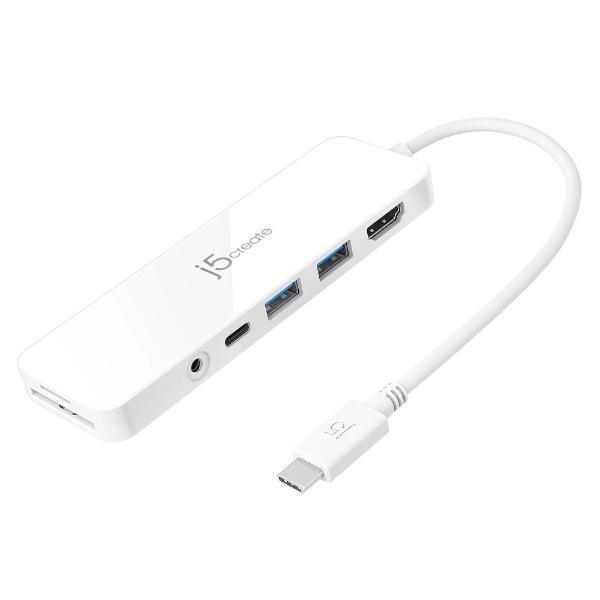 J5create JCD373 USB-C Multi-Port Hub with Power Delivery