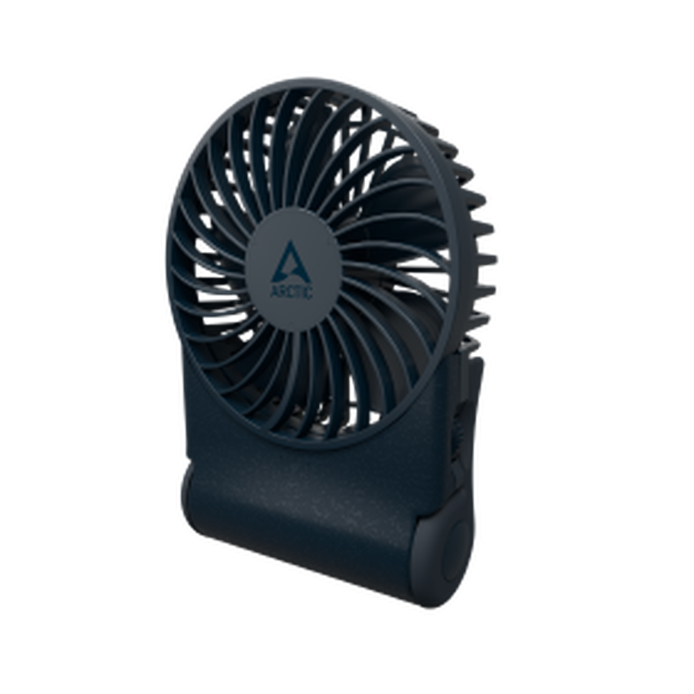 ARCTIC Summair 2Go Powerful Handheld Fan with Stand (Dark Blue)