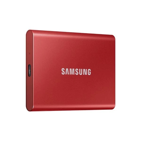 Samsung T7 500GB Portable SSD (Red)