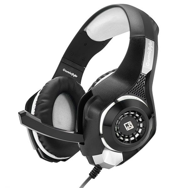 Cosmic Byte GS410 Headphones with Mic and for PS4, Xbox One, Laptop, PC, iPhone and Android Phones – Grey