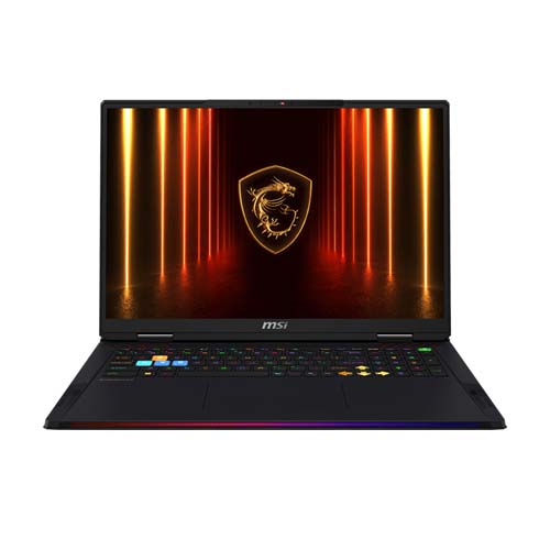 MSI Raider 18HX AI A2XWJG-253IN 18 inch Intel Ultra 9-285HX DDR5 RAM 64G 4TB NVMe SSD RTX5090 24GB GPU Gaming Laptop