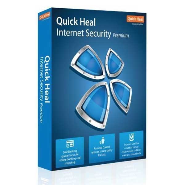 Quick Heal Internet Security Latest Version – 10 PCs, 1 Year (DVD)