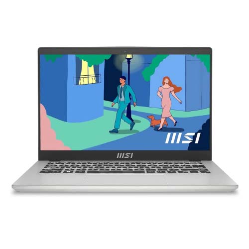 MSI MODERN 14 C13M-1424IN 14 Inch Intel i3-1315U 16GB RAM 512GB SSD Integrated GPU Gaming Laptop 9S7-14J111-1424