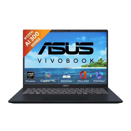 Asus VIVOBOOK 14 14.0 Inch AMD RYZEN AI 7 350 16GB RAM 512GB SSD Integrated GPU Gaming Laptop M1407KA-LY112WS