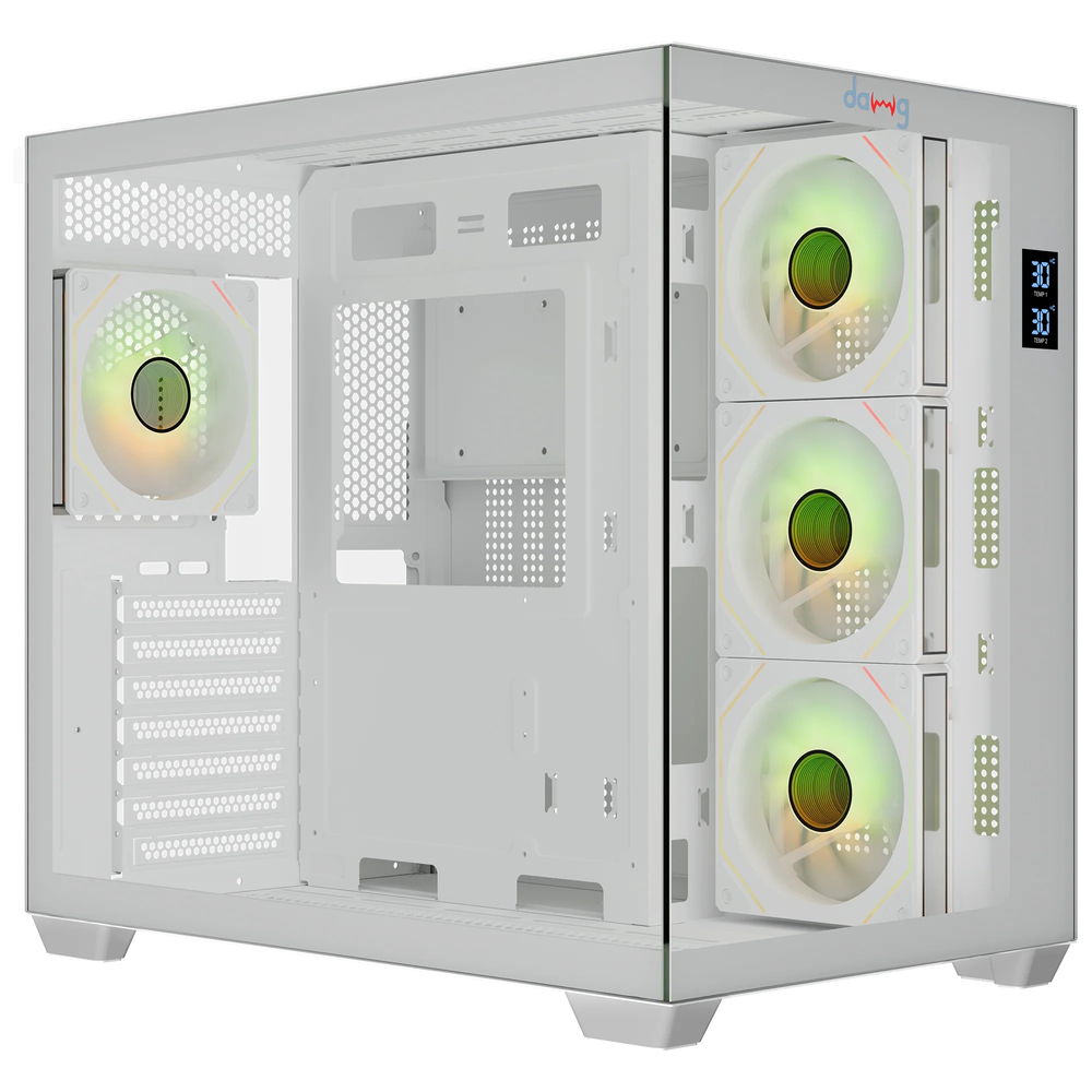 Dawg X 617 Mid Tower Chassis White