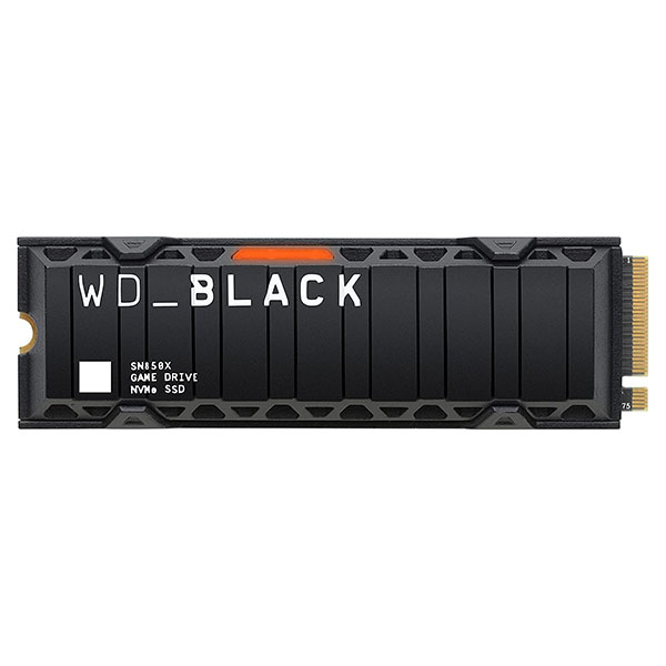 Western Digital Black SN850X 2TB M.2 NVMe Gen4 SSD (with Heatsink)