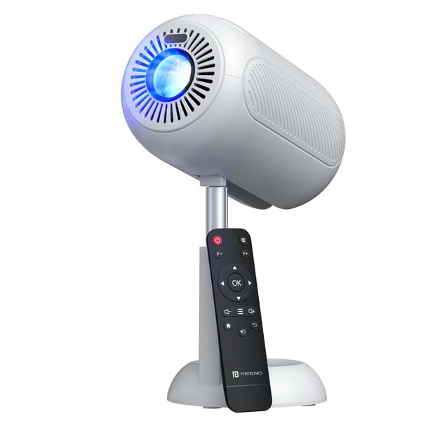 Portronics Beem 540 Android 13 Smart LED Projector (White)