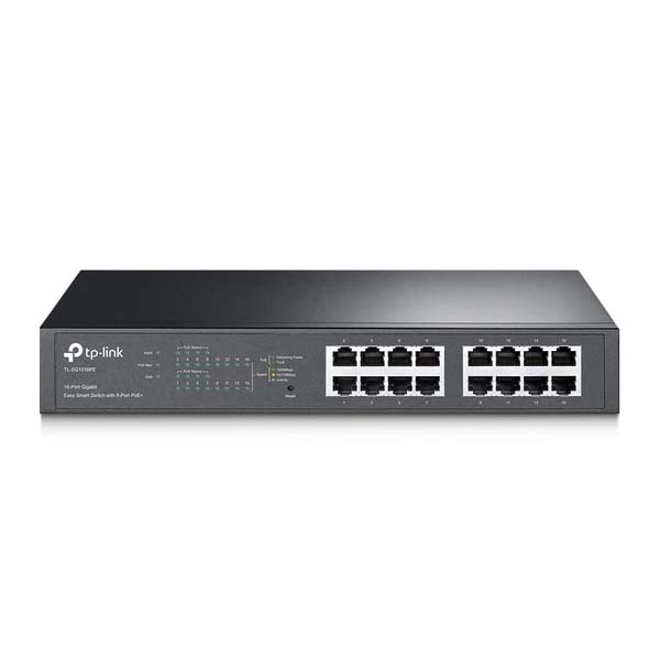 TP-Link TL-SG1016PE 16 Port Easy Smart PoE Switch with 8-Port PoE+