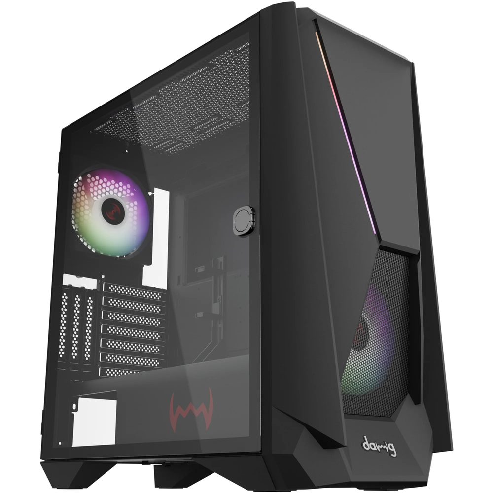 Dawg Y 745 Mid Tower Chassis Black