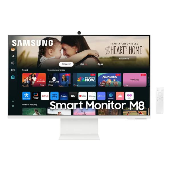SAMSUNG LS32CM801UWXXL 81.28 CM (32 INCH) 3840 X 2160 RESOLUTION SMART MONITOR