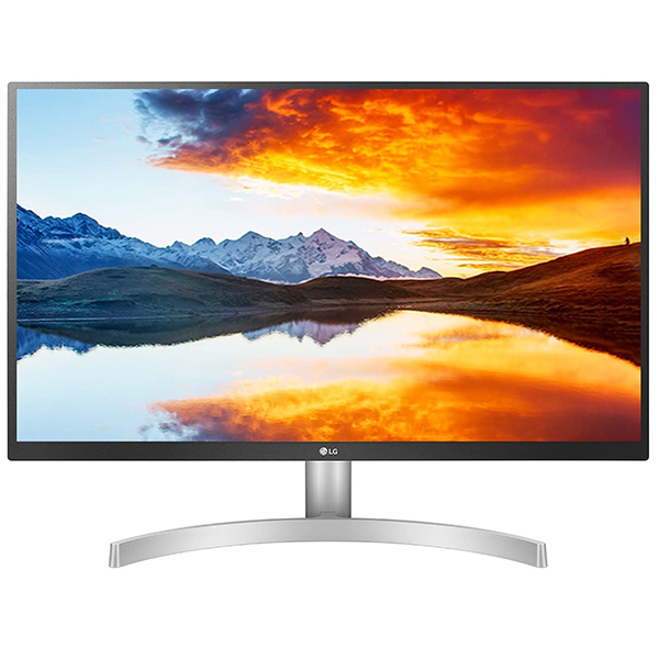 LG 27UL500-W 68.58 cm (27 inch) 4K-UHD (3840 x 2160) HDR 10 Monitor (Gaming & Design) with IPS Panel, HDMI x 2, Display Port, AMD Freesync – 27UL500 (Silver Stand with White Body)