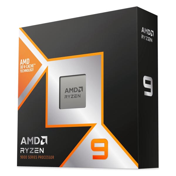AMD Ryzen 9 9900X3D Gaming and Content Creation Processor 100-100001368WOF