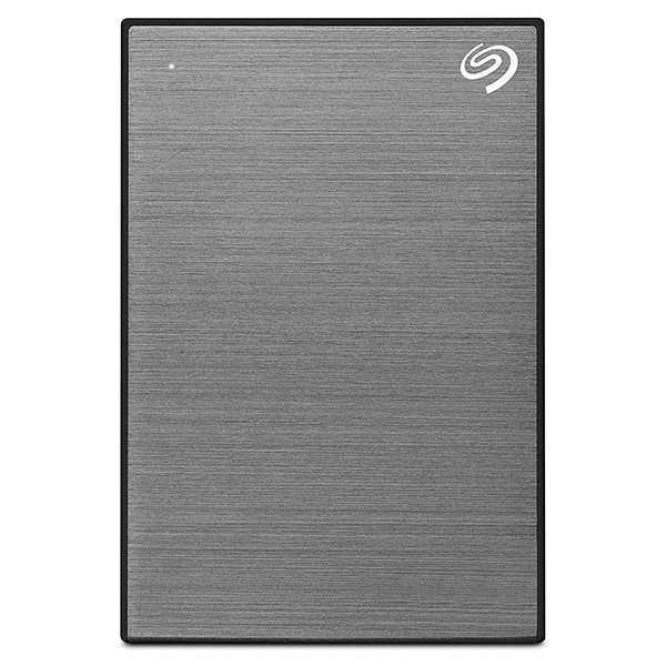 Seagate One Touch 4TB External Hard Drive with Password Protection (Space Gray)