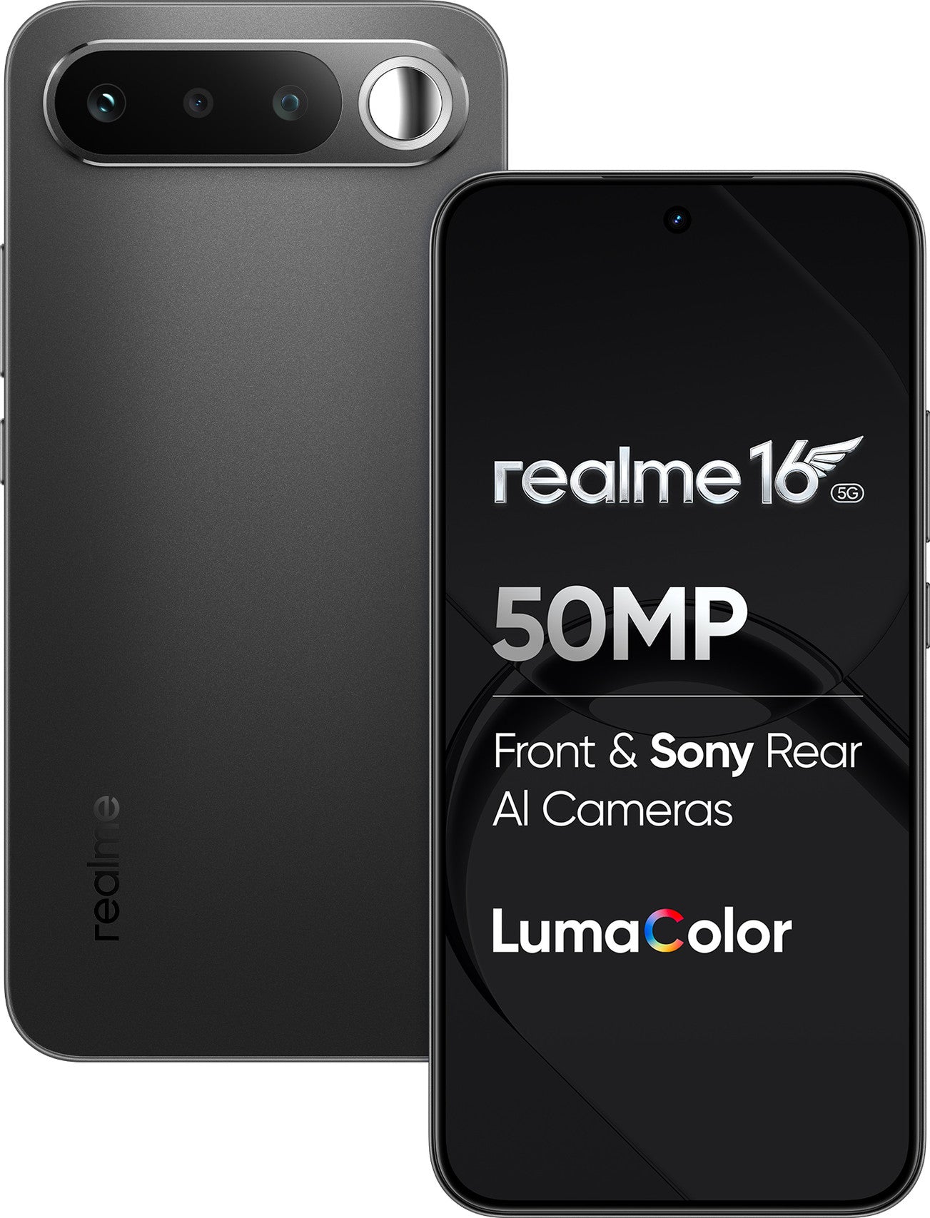 realme 16 5G (Air Black, 256 GB) (8 GB RAM)