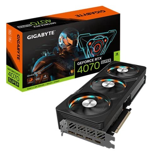 Gigabyte RTX 4070 Super Gaming OC 12GB Graphics Card (GV-N407SGAMING OC-12GD)