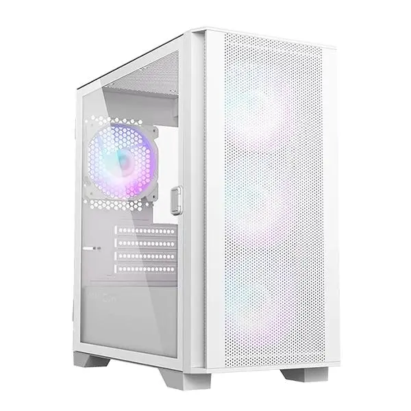 Montech Air 100 Mesh ARGB (M-ATX) Mini Tower Cabinet (White)