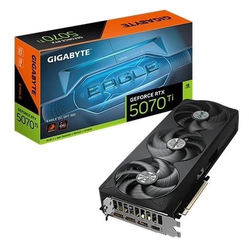 Gigabyte GeForce RTX 5070 Ti Eagle OC SFF 16GB GDDR7 Graphics Card (GV-N507TEAGLE OC-16GD)