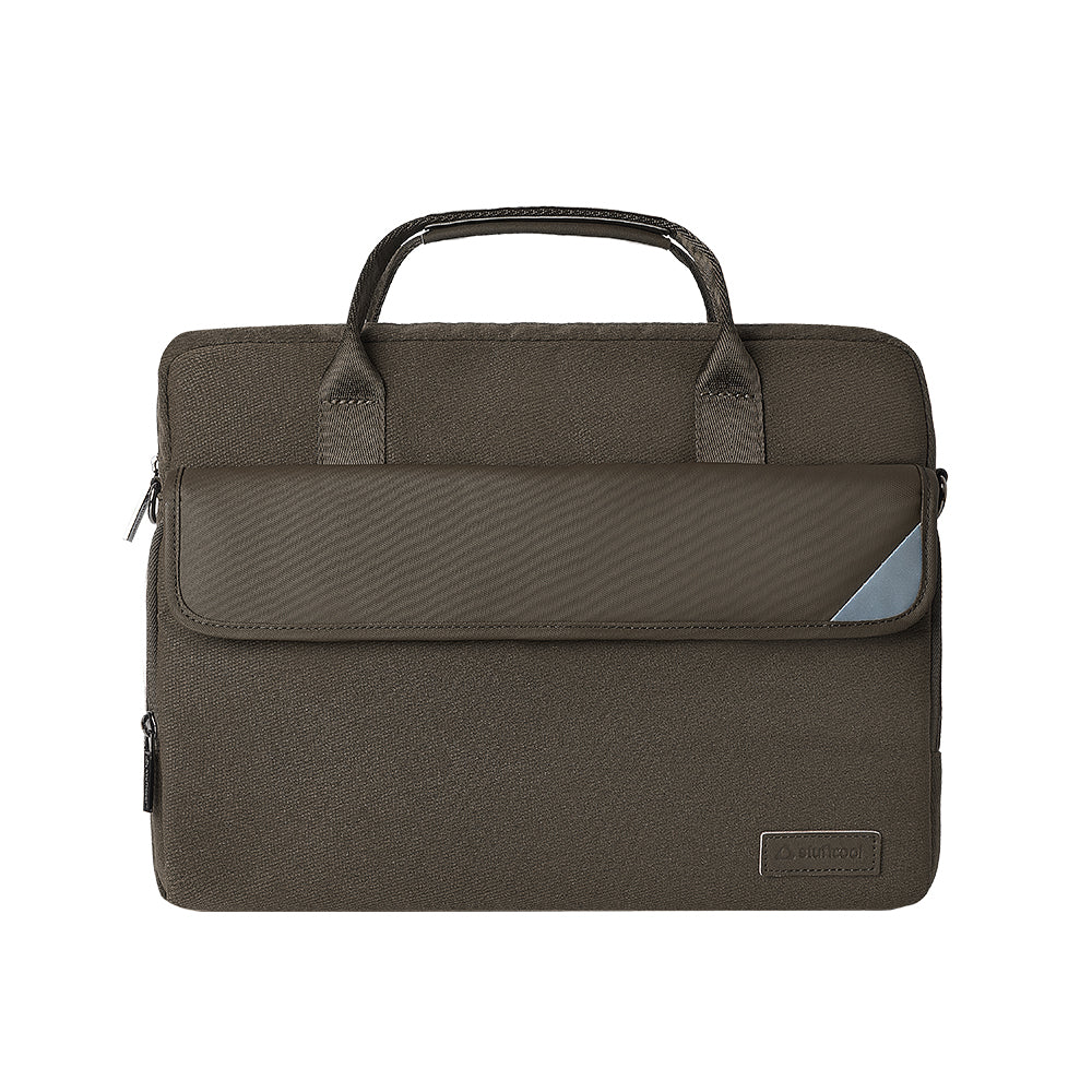 Stuffcool Marquis Shoulder Sleeve Made for 14″ Macbooks (Brown)