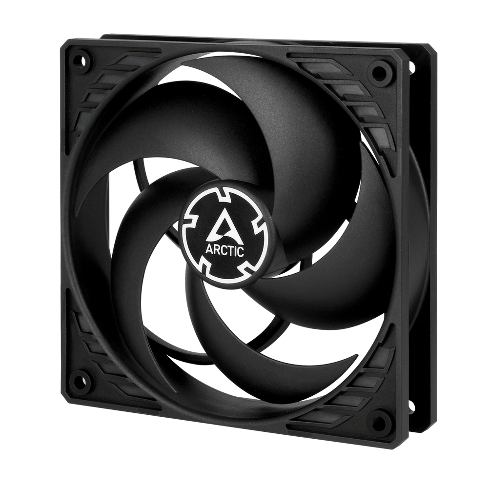 ARCTIC P12 PWM PST 120mm Case Fan (Black) – 5 Pack