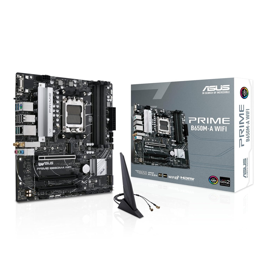 ASUS PRIME B650M-A WIFI II mATX Motherboard