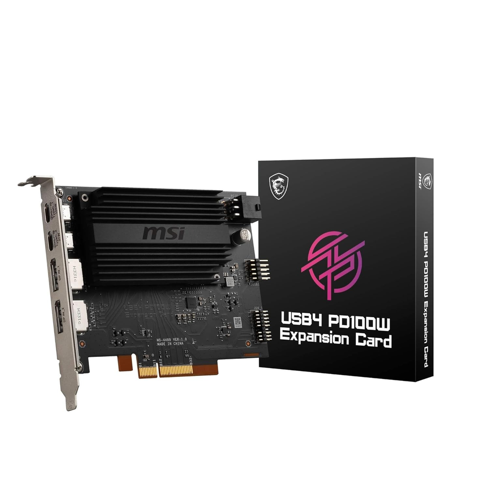 MSI USB4 PD100W Expansion Card