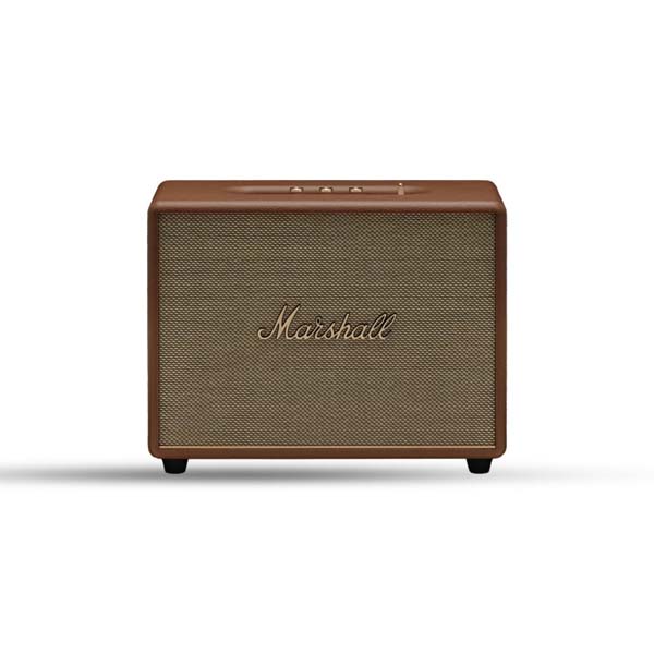 Marshall Woburn III Wireless Bluetooth Powered Speaker (Brown)