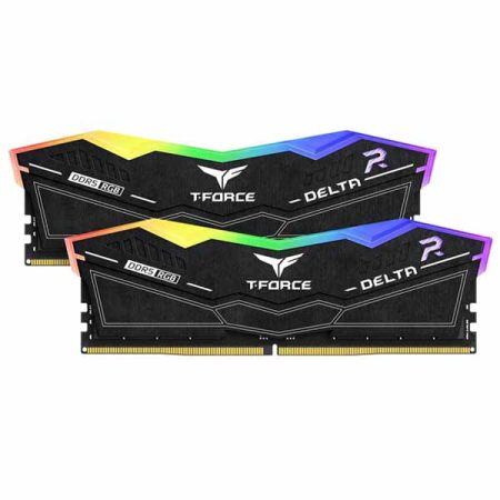 TEAMGROUP T-Force Delta RGB 32GB (2x16GB) DDR5 6000Mhz CL30 Ram (Black)