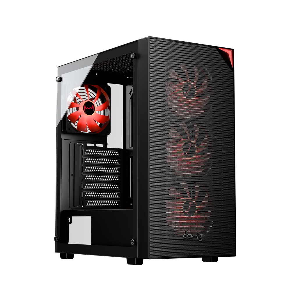 Dawg X 440 Mid Tower Chassis Black