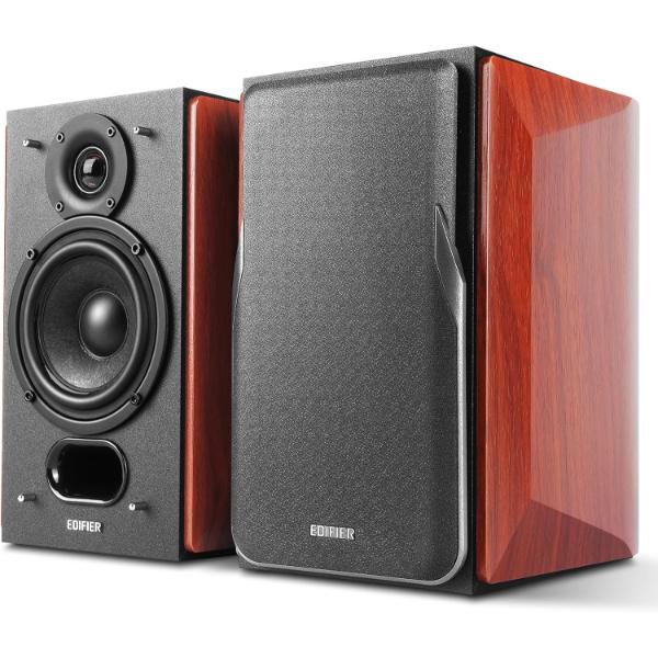 Edifier P17 Passive Shelf Speakers Pair of 2-Way Speakers with Built-in Wall Mount