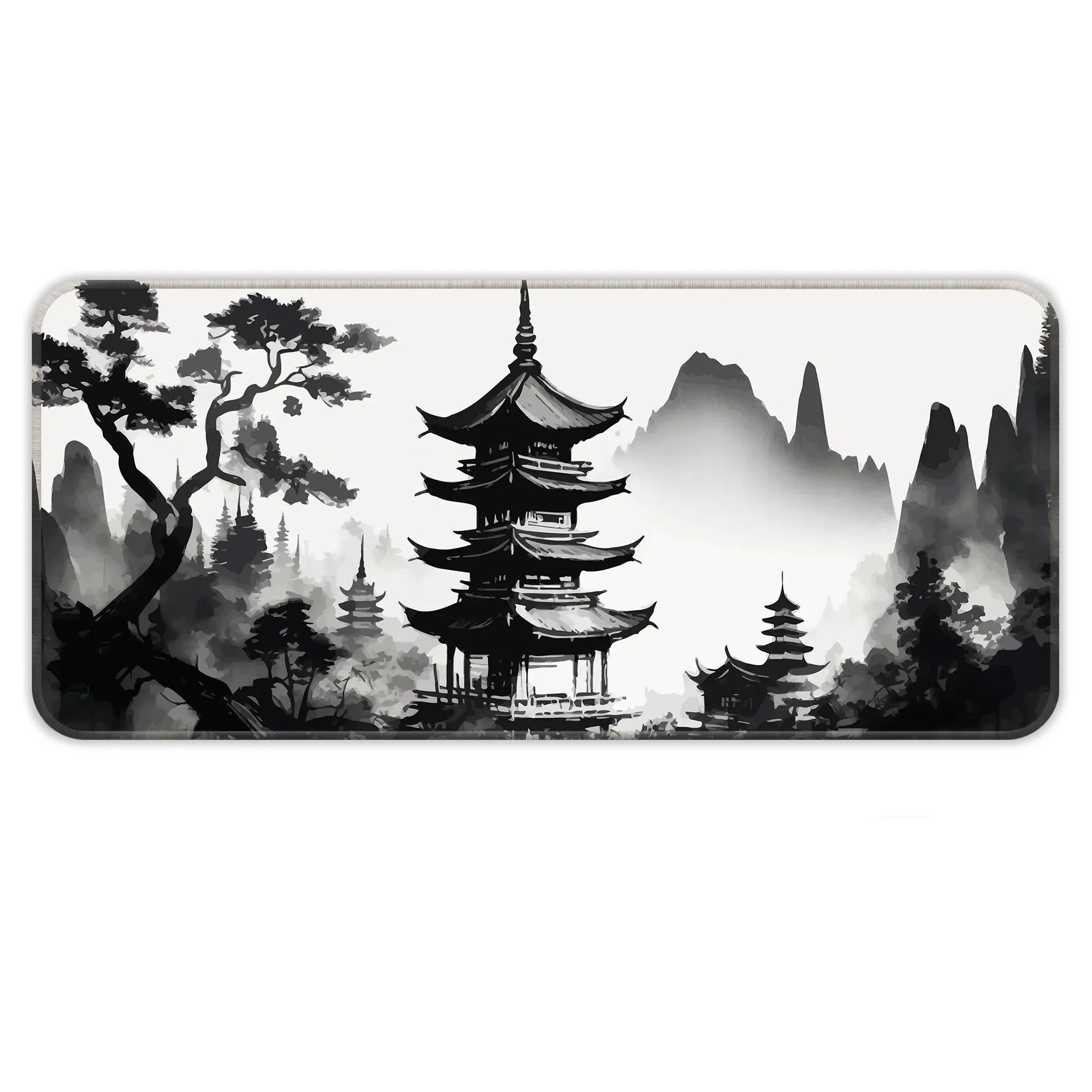 Japanese Zen Temple – XXL Mousepad