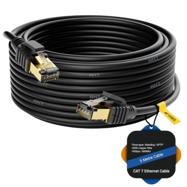 Ant Esports AEC7110 Gold Plated Cat7 Ethernet Cable – 5 Meter