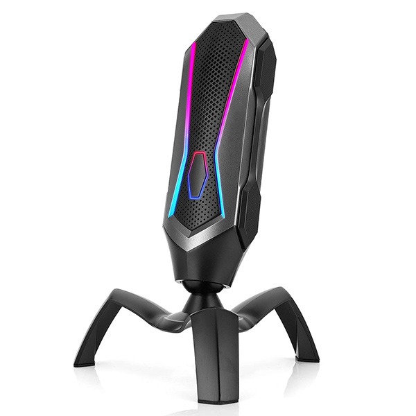 Cosmic Byte Odyssey USB Gaming Cardioid Condensor Microphone with RGB Effects and Touch Button