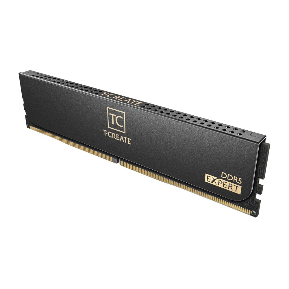 TeamGroup T-Create Expert DDR5 64GB (2x32GB) 6000MHz CL30 Desktop RAM Kit (Black)