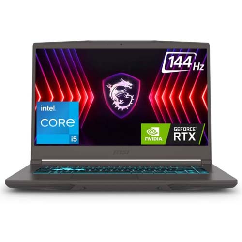 MSI THIN 15 B13UDX-3223IN 15.6 Inch Intel i5-13420H 16GB RAM 512GB SSD RTX3050 GPU Gaming Laptop 9S7-16R831-3223