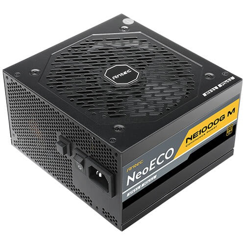 Antec NE1000G M ATX 3.1 NeoECO Gold Modular 1000W 80 Plus Gold Fully Modular Power Supply