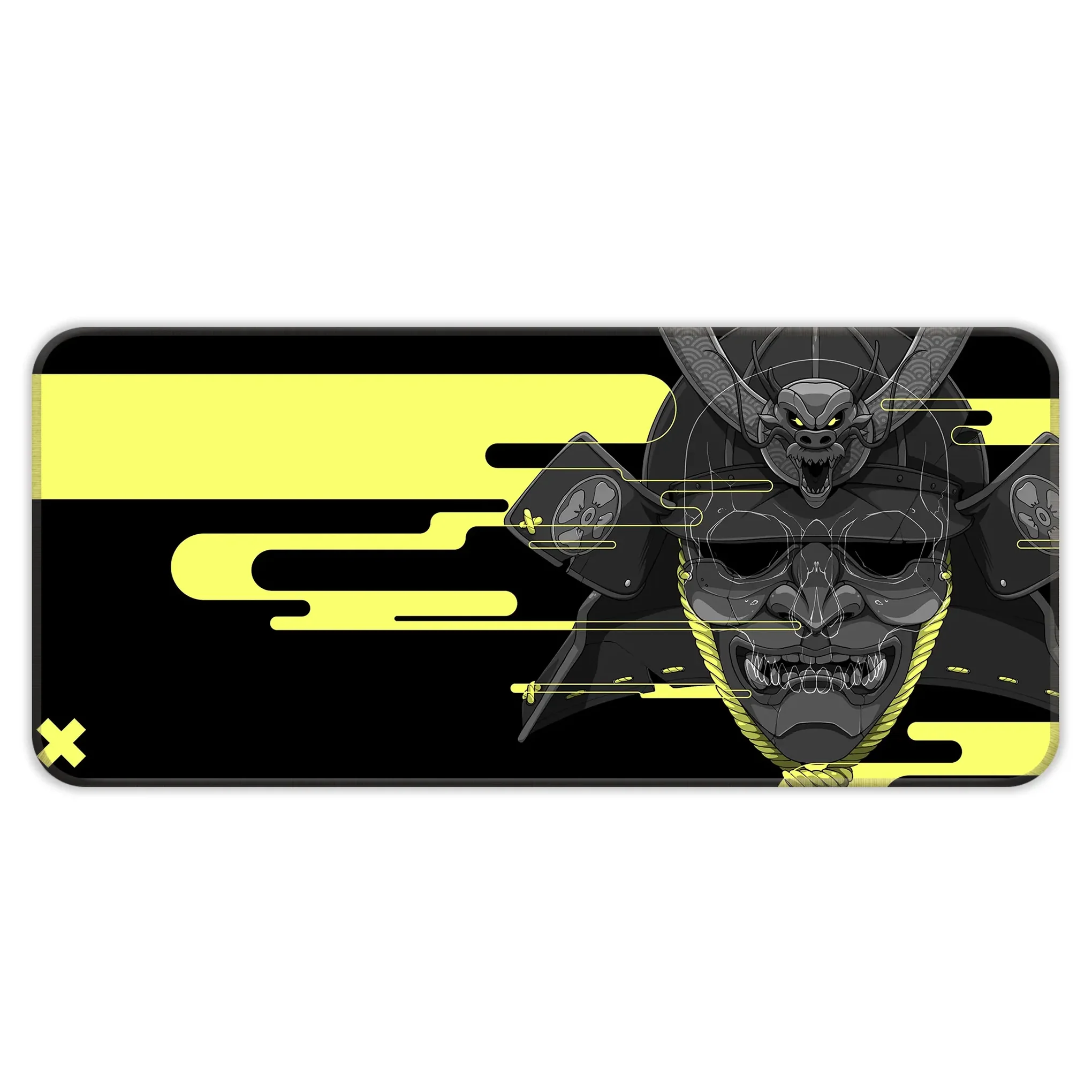 Cyber Oni – Yellow – E-XL Mousepad