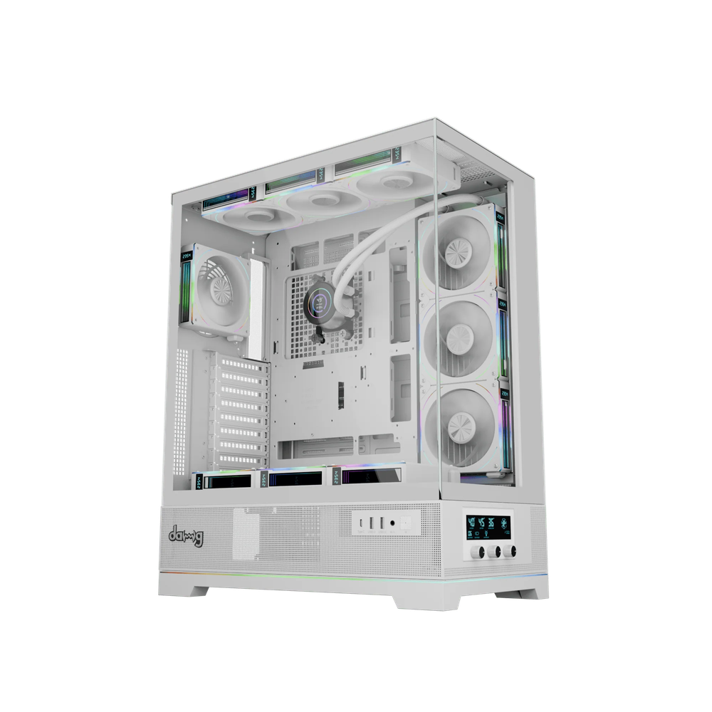 Dawg Y 990 Mid Tower Chassis White