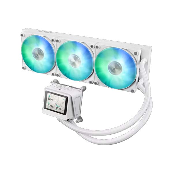 Asus AYW Gaming LC 360 ARGB LCD CPU liquid cooler (White)